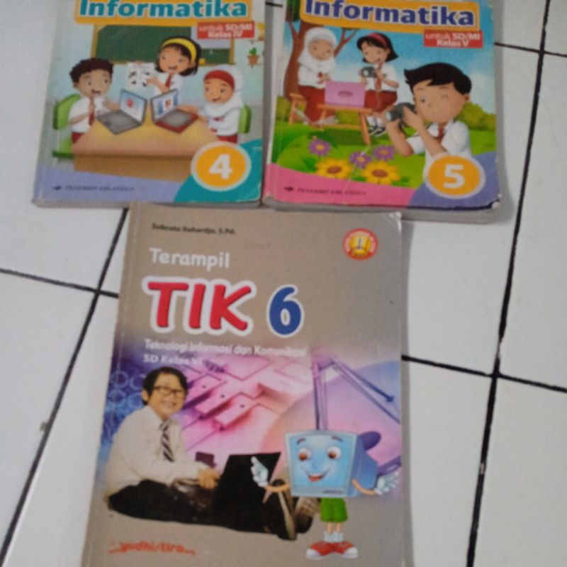 

Buku TIK / Informatika kelas 4 - 6 SD