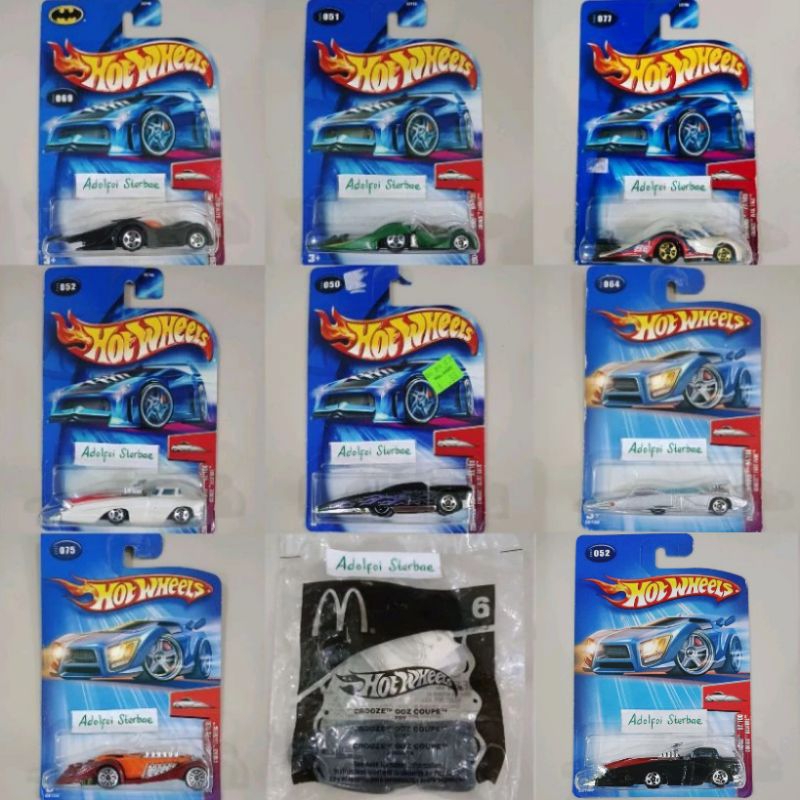 hotwheels hot wheels crooze bedtime bed time fast fuse ozznberg slikt back 2004 first editions crooz