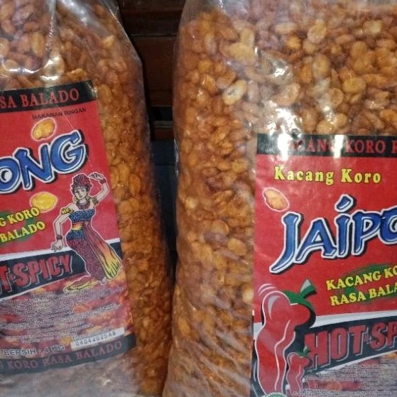 

kacang koro kupas balado/pedas 1kg