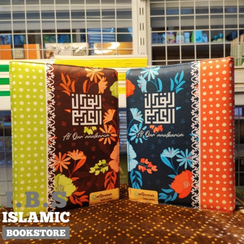 Al Quran Hafalan AlQosbah Satin Series 8 Blok Warna - Mushaf Hafalan Terjemahan Perkata