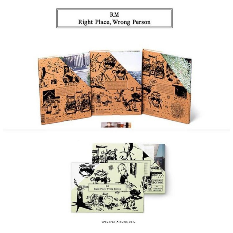 RM's 2nd Solo Album 'Right Place, Wrong Person' RPWP
