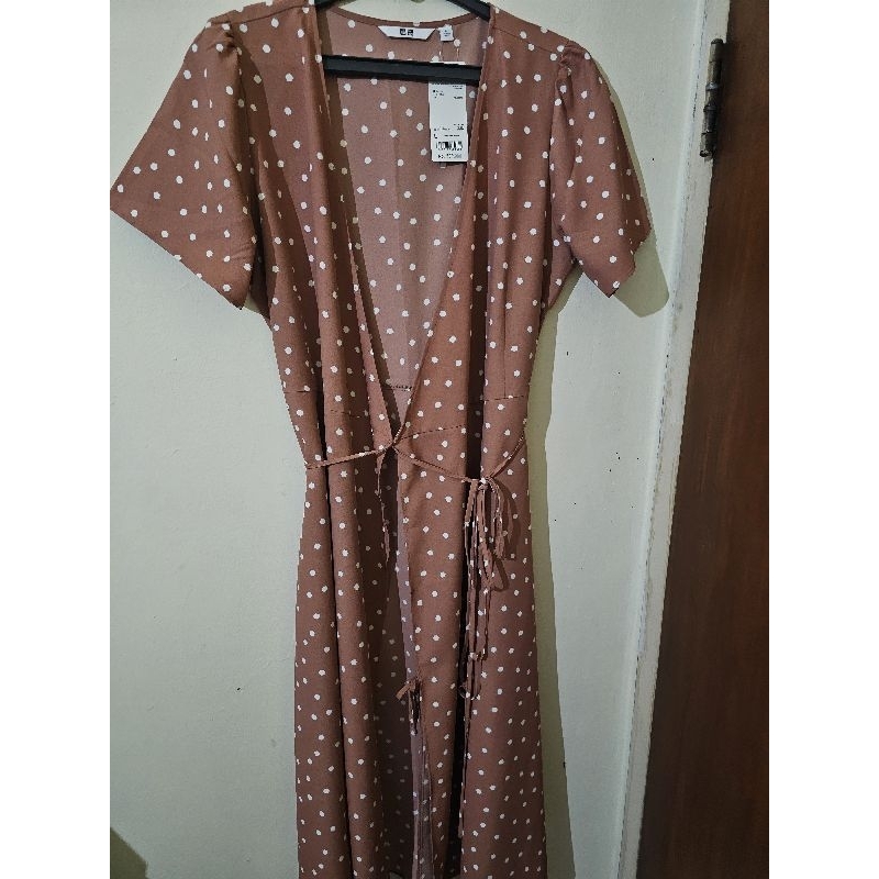Uniqlo Wrap Dress Size L
