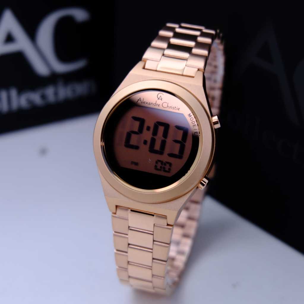 Jam Tangan Wanita Alexander Christie Original/Jam Tangan Alexandre Christie Garansi Resmi/Jam Alexan