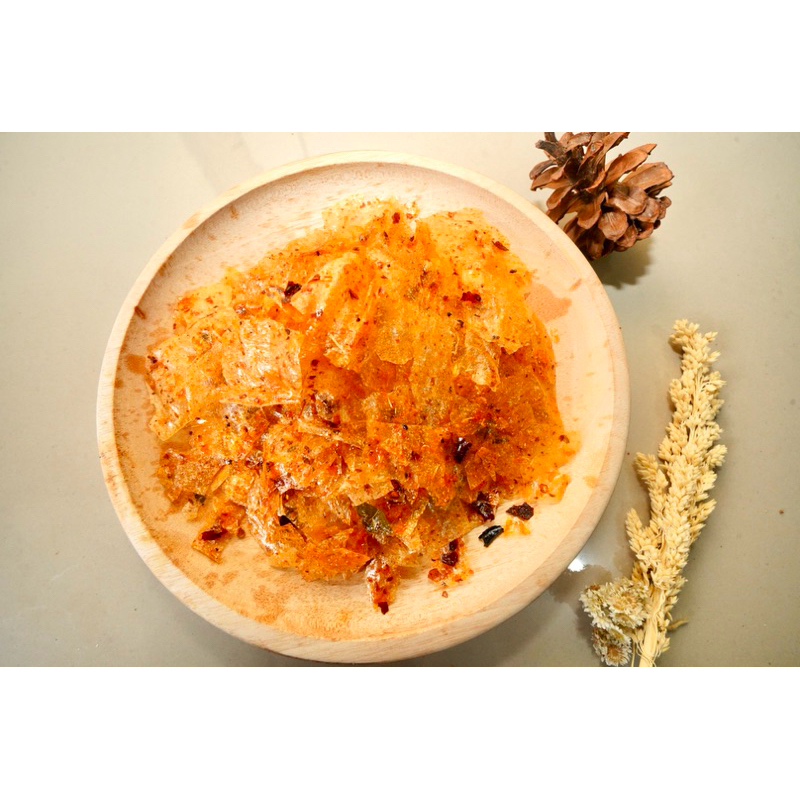 

Kripca - Kripik kaca - pedas daun jeruk