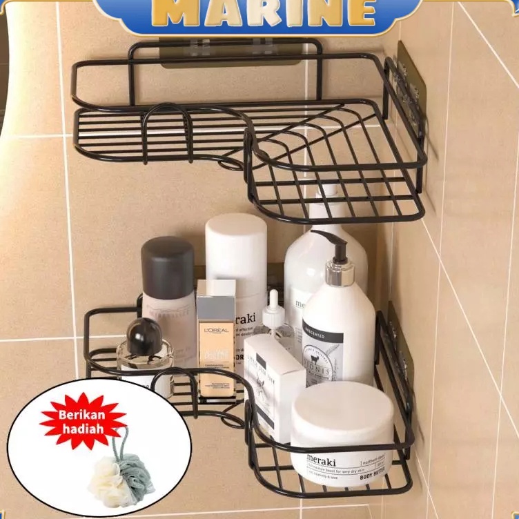 Best Price Serbagunaperlengkapan kamar mandi Rak Dinding Kamar mandi Rak Sudut Kamar Mandi Tempel Dinding Keramik