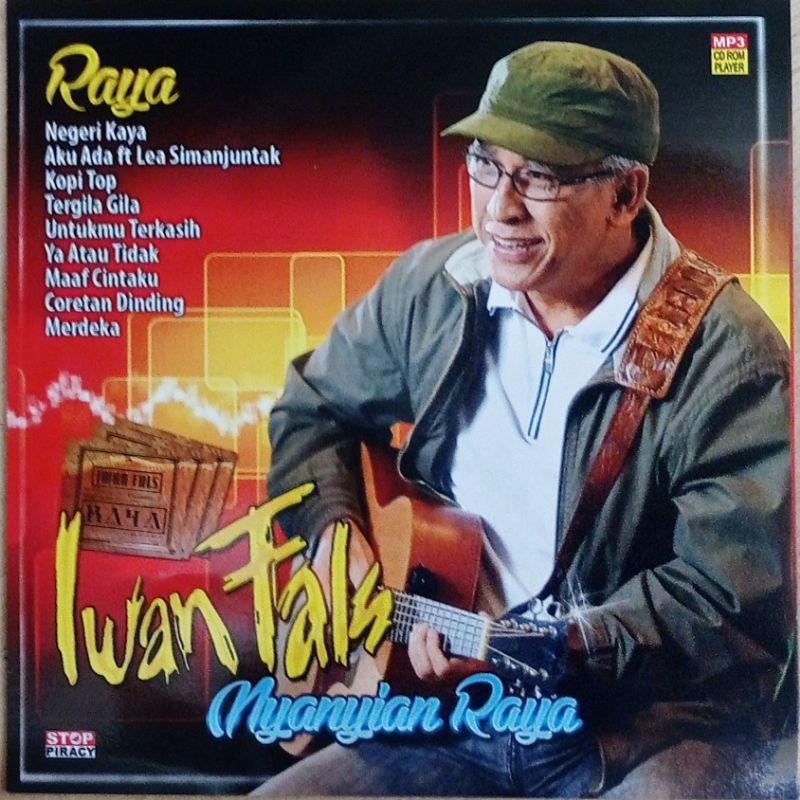 Kaset Mp3 Audio Lagu Iwan Fals Nyanyian Raya