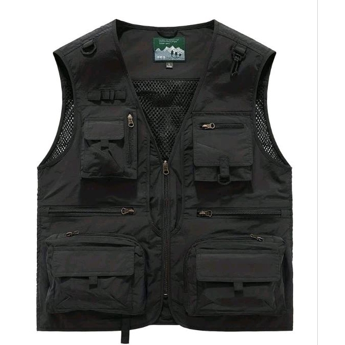 Rompi pria Rompi Tactical outdoor rompi vest tebel