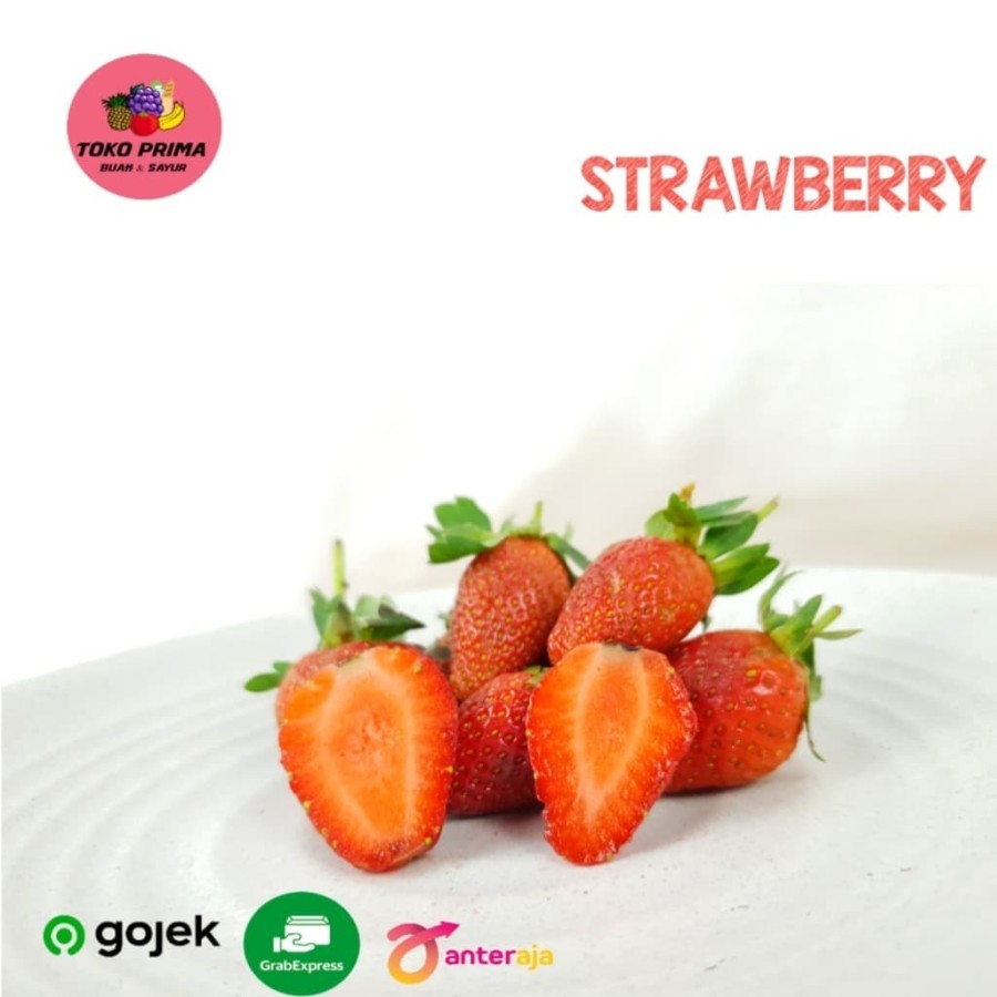 

Buah Strawberry Fresh Per Pack