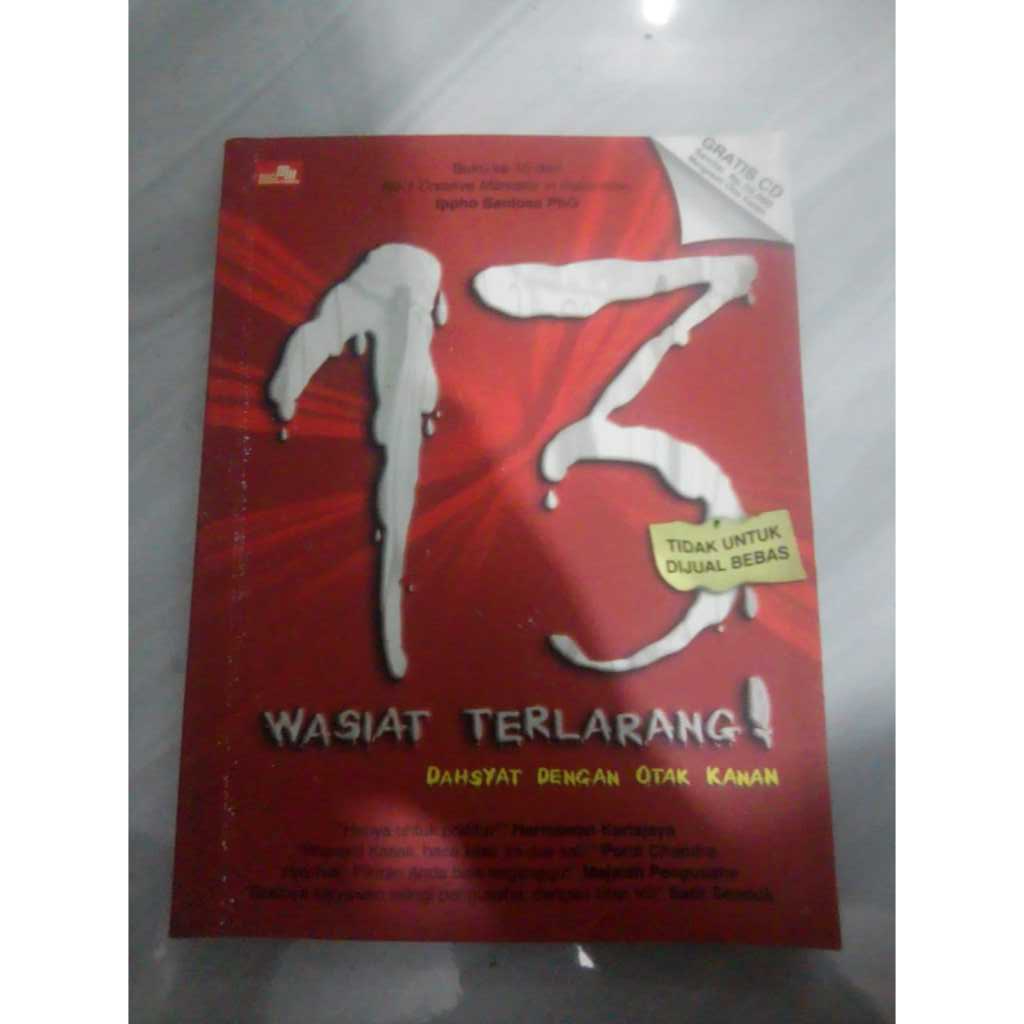 13 Wasiat Terlarang - Ippho Santosa