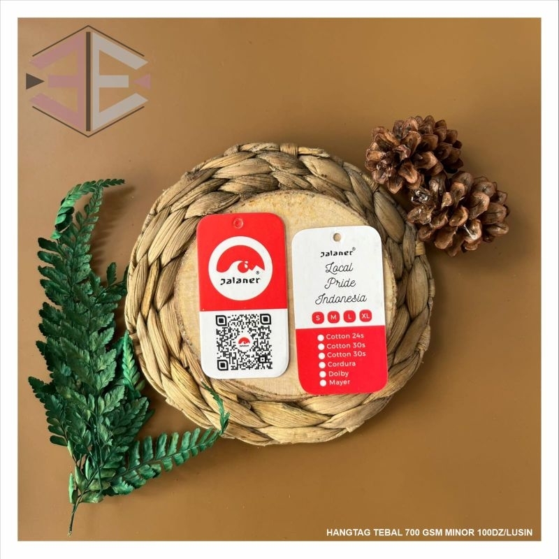 

Hang tag label tag tebal hangtag pakaian 700gsm