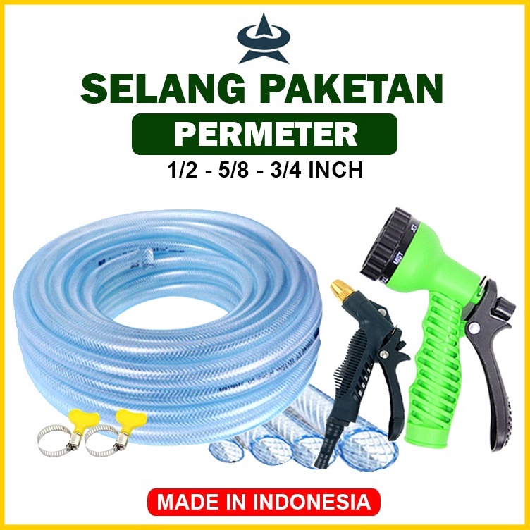 Harga Bagus GEMUK Selang Air 12 Paketan  Alat Penyiram Tanaman  Alat Penyemprot Air  Semprotan Air  