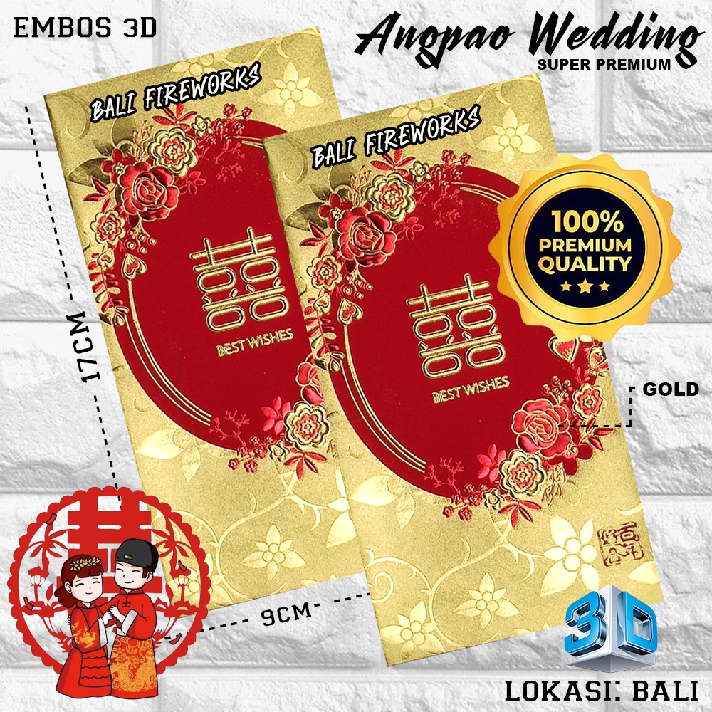 

KERTAS ANGPAO / AMPLOP ANGPAO WEDDING PREMIUM GOLD EDITION 1