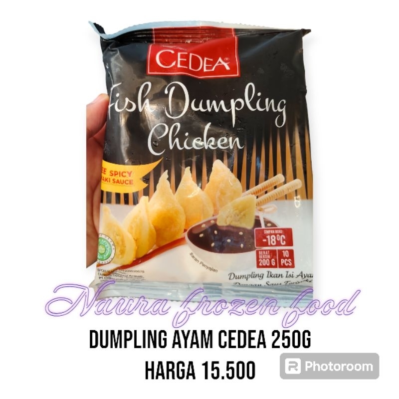 

Dumpling ayam 250g Cedea