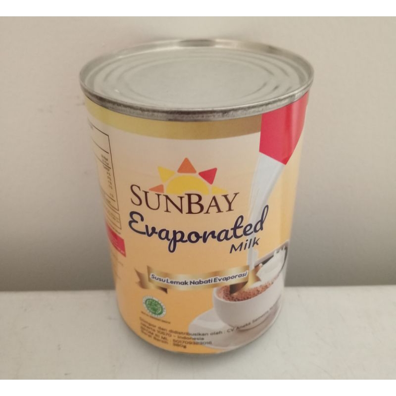 

Sunbay Susu Evaporasi 380gr - Evaporated Milk - 1 Kaleng