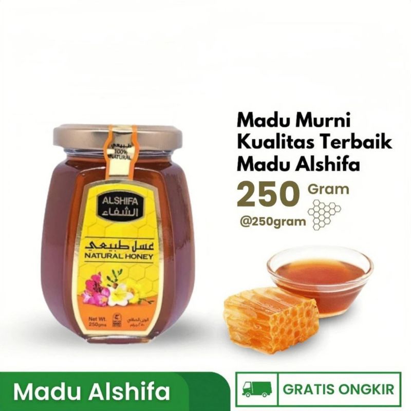 

Madu Al Shifa Natural Honey 250gr Madu Arab Alshifa