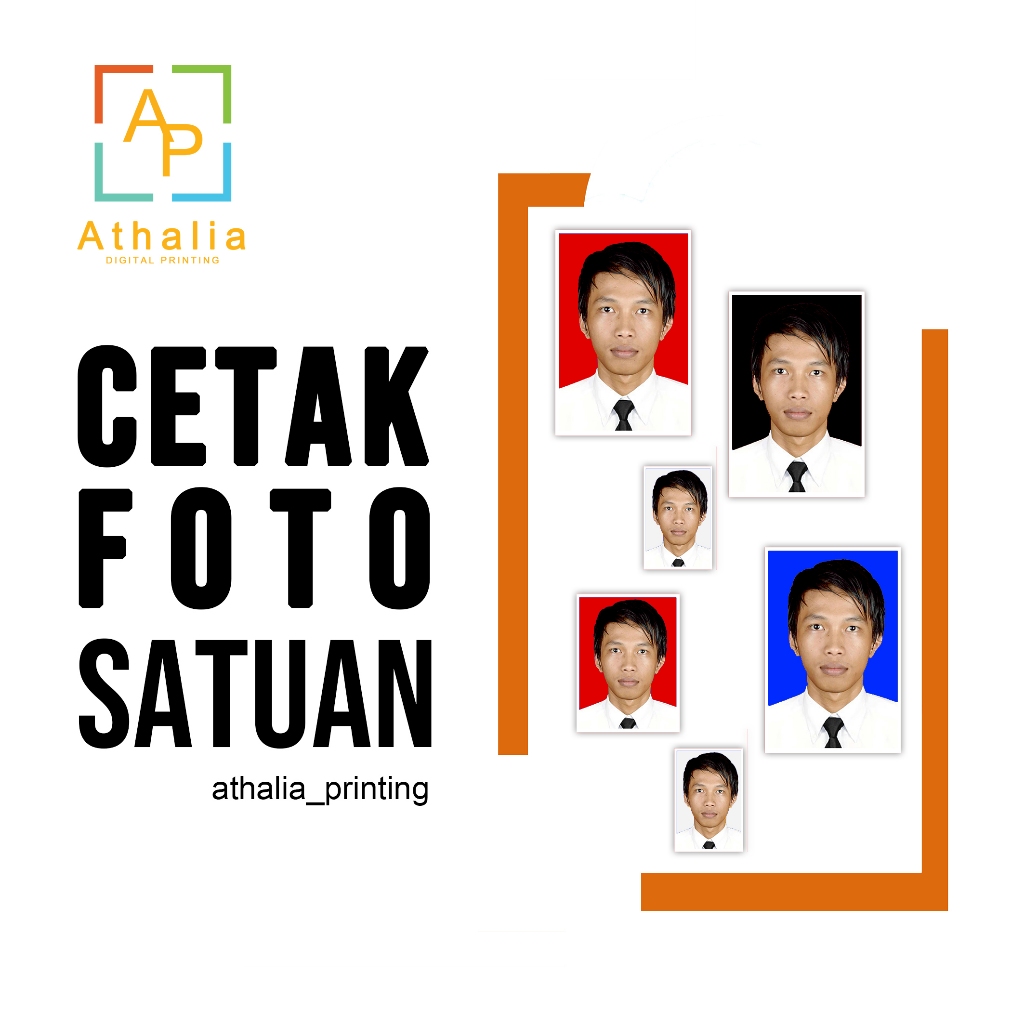Cetak Foto Satuan 2x3, 3x4, 4x6 Doff