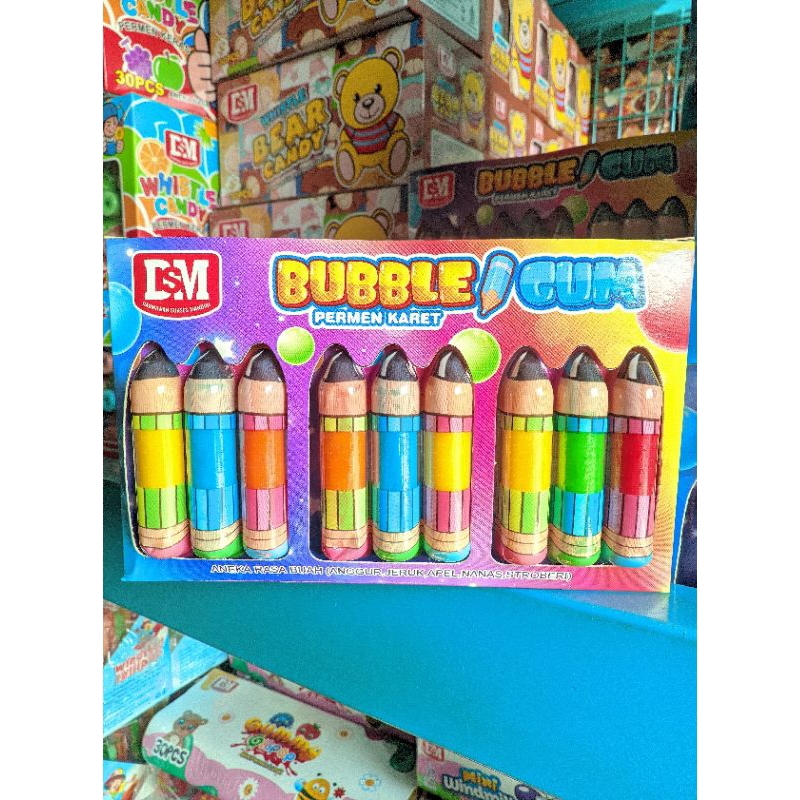 

BUBBLE GUM DSM 1 PAK ISI 30 PCS