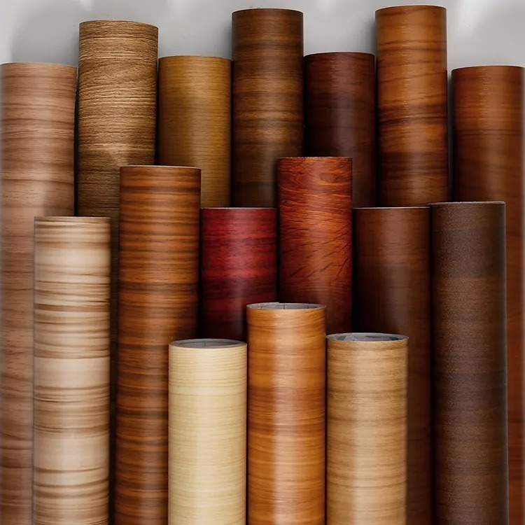 Wallpaper Dinding Wallpaper Stiker / Wallpaper Kamar Tidur Aesthetic Motif Kayu