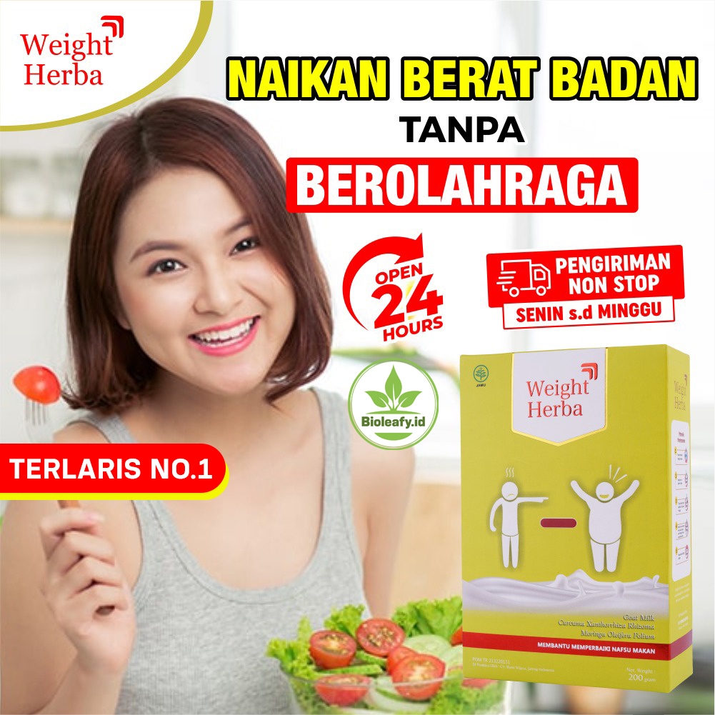 

Weight herba Paket 1 Box Minuman Herbal Penambah Berat Badan - Isi 200 Gram
