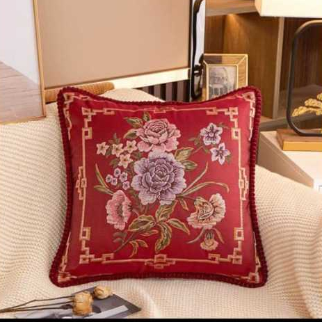 Sarung Bantal Sofa Shabby  Gaya Eropa Klasik Mewah