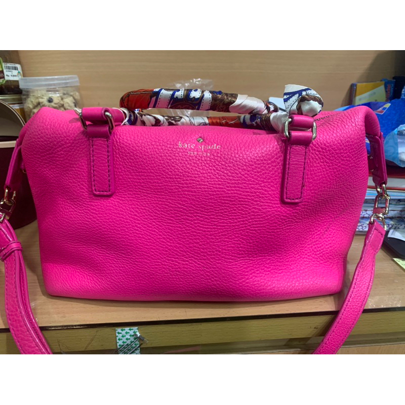 PRELOVED TAS KATE SPADE FUSCHIA