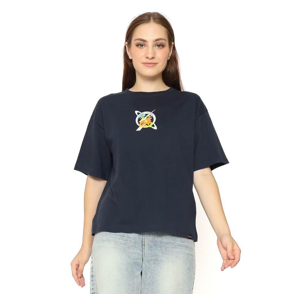 Planet Surf Clothing Kaos Lengan Pendek Wanita Blute Ladies Tee Planet Surf