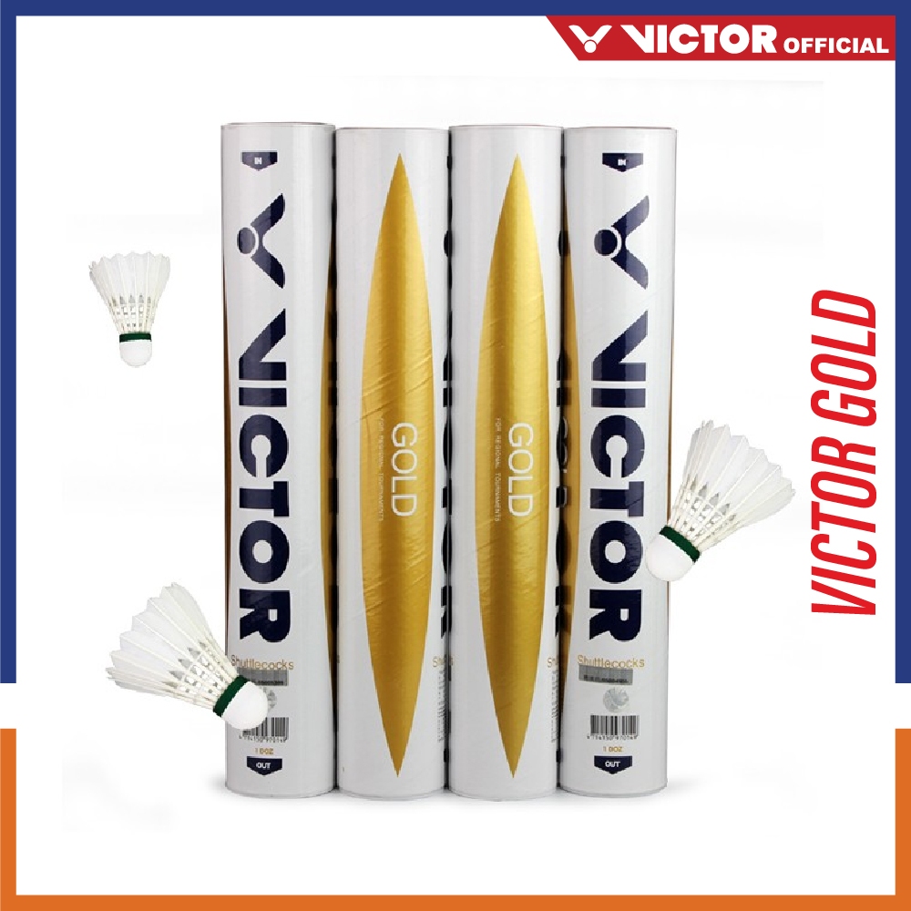 Shuttlecock Kok Badminton VICTOR Gold