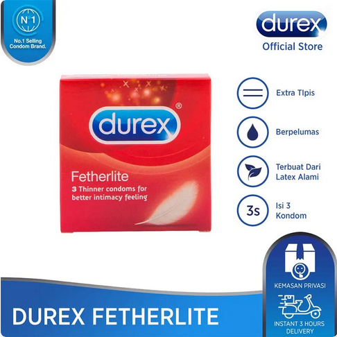 Durex Fetherlite Kondom [3 Pcs]