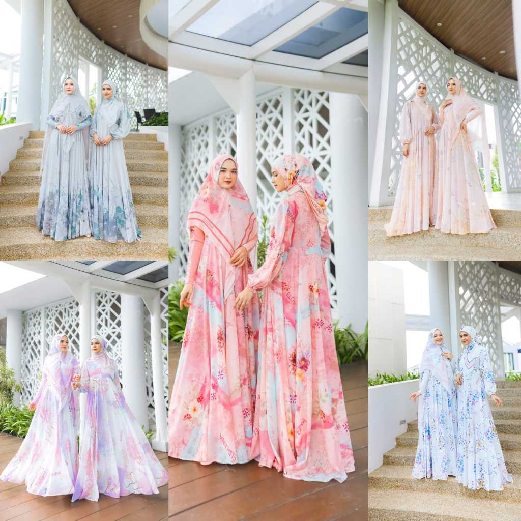 Amora set Gamis By El.deena