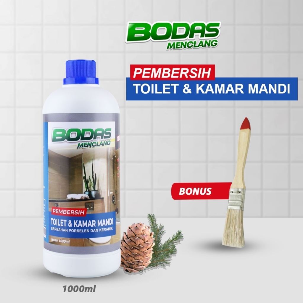 HARGA PROMO PEMBERSIH TOILET KERAK KERAMIK PORSELEN KAMAR MANDI BODAS