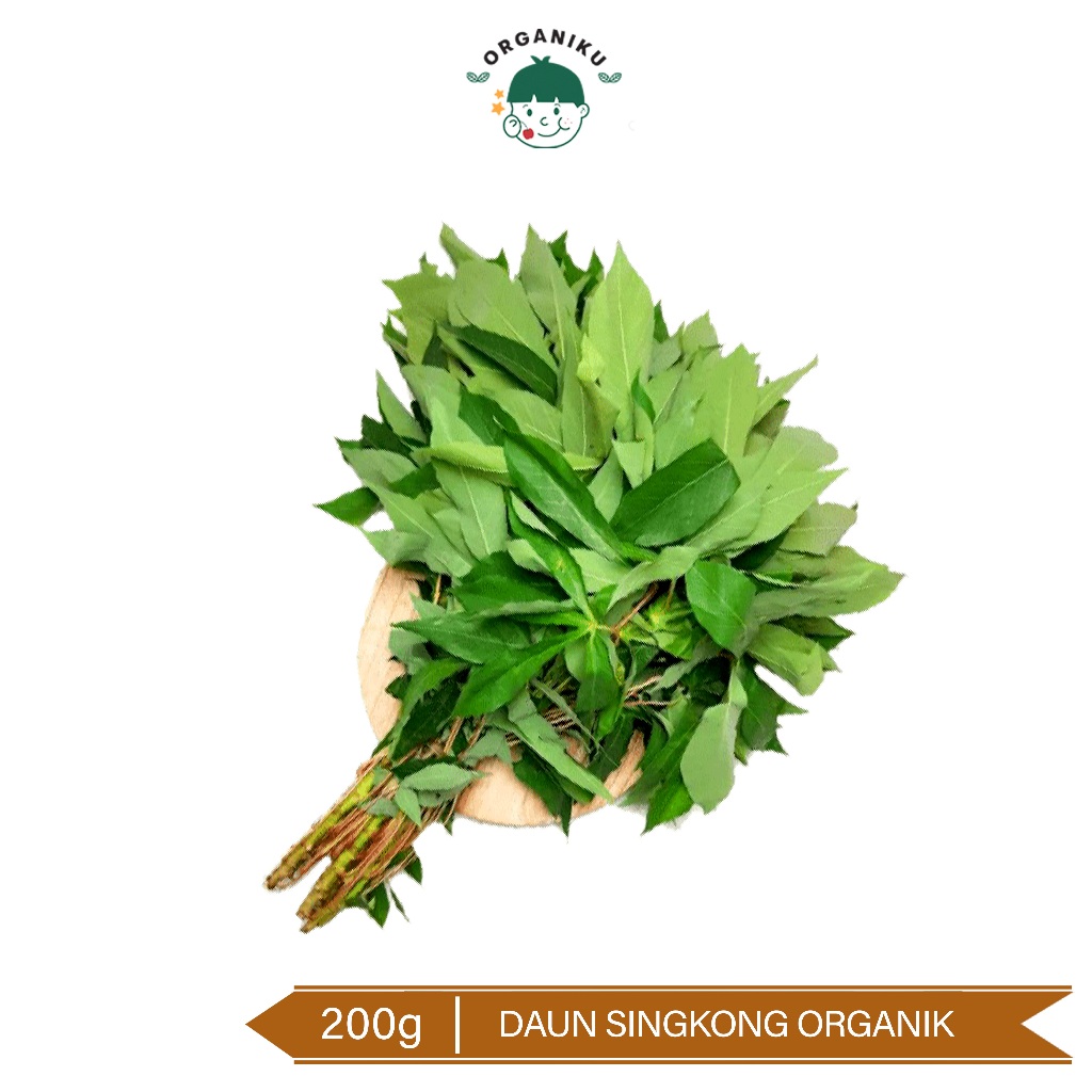 

Daun Singkong Organik 200g / Organic Cassava Leaves 200g