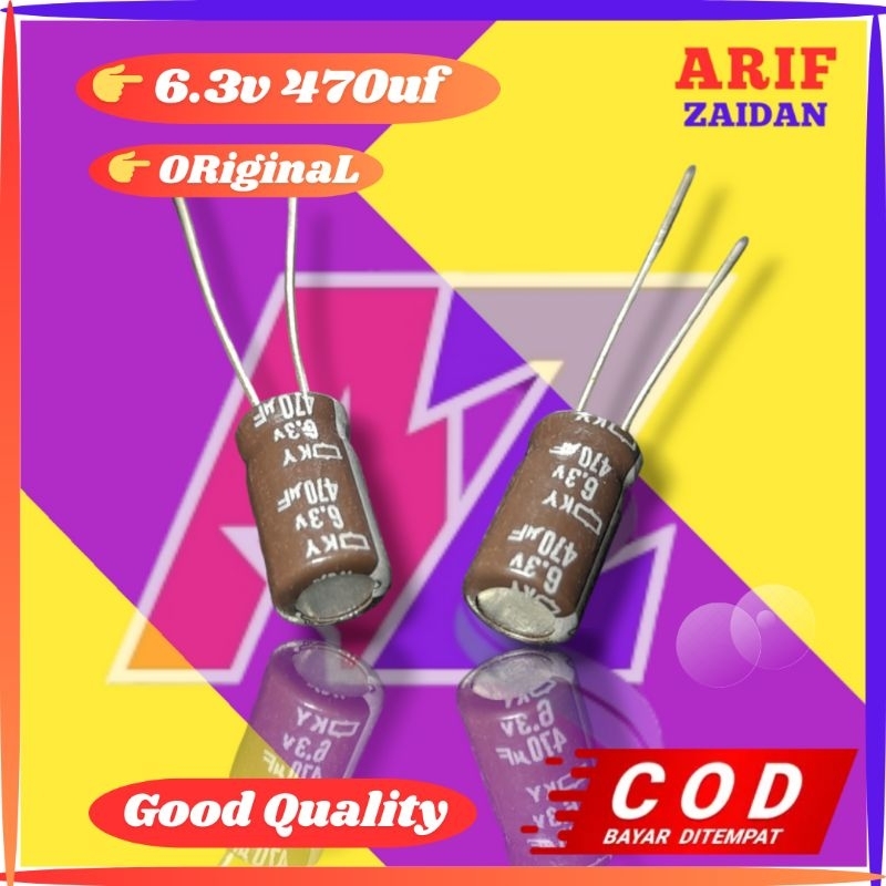 Elko 6,3v 470uf Elco 470uf 6,3uf