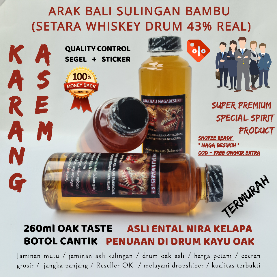 

Asli bali varian tertinggi 260ml