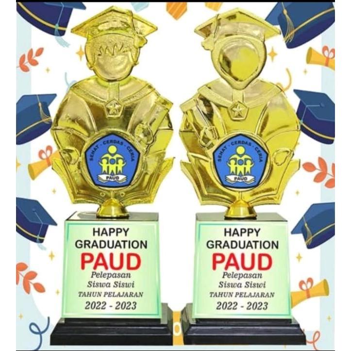 TROPHY PIALA WISUDA MURAH - TROPHY WISUDA ANAK TK, RA