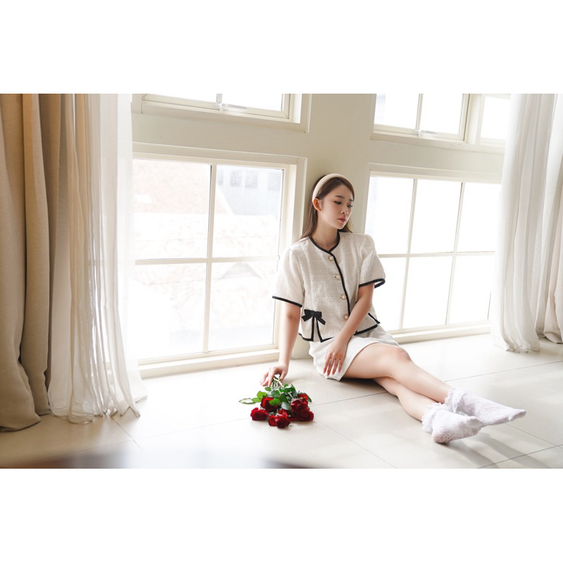 CLAIRE TWEED SET SKIRT BLAZER