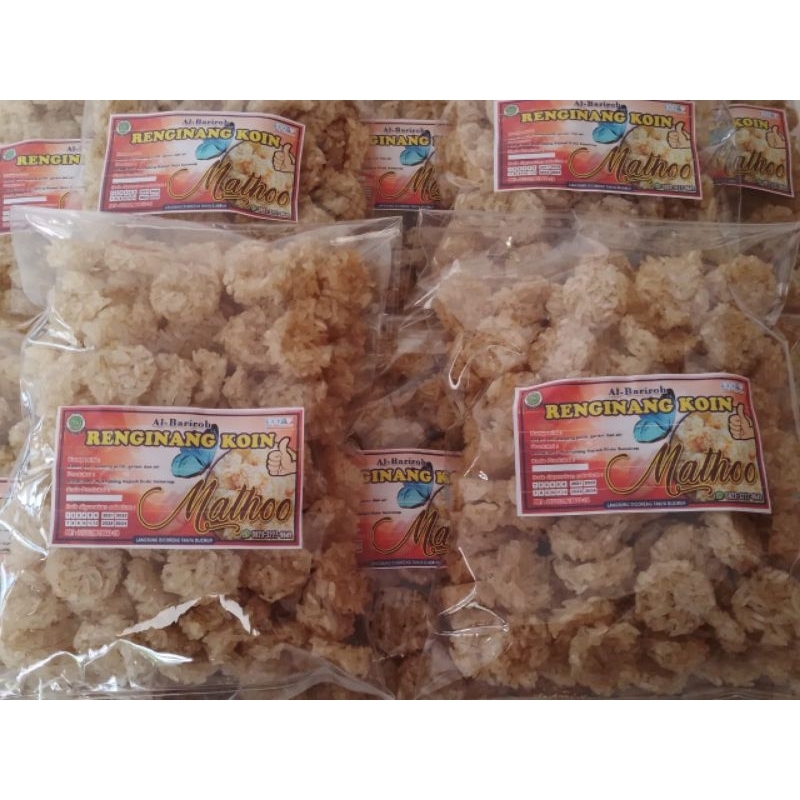 

Rengginang Koin Mathoo isi 500 gr