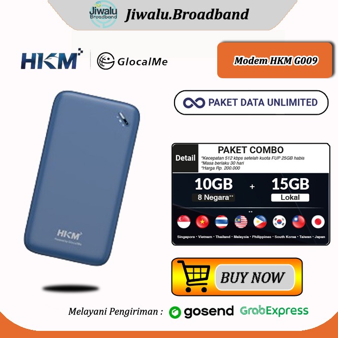 MIFI 4G UNLIMITED HKM Glocalme G009 Modem Wifi 4G UNLOCK ALL OPERATOR