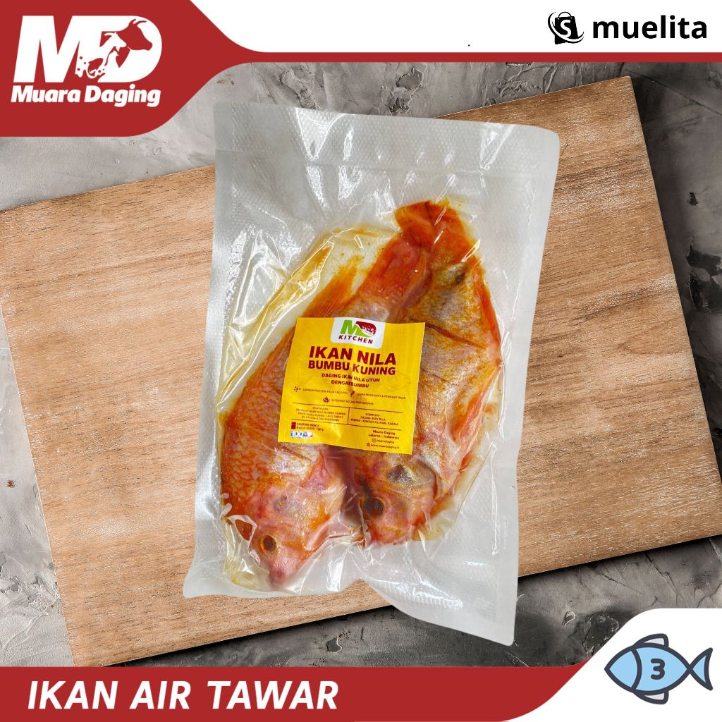 

Ikan Nila Bumbu Kuning - TIDAK MAKAN PELET, SEHAT, LEZAT, DAN BERGIZI