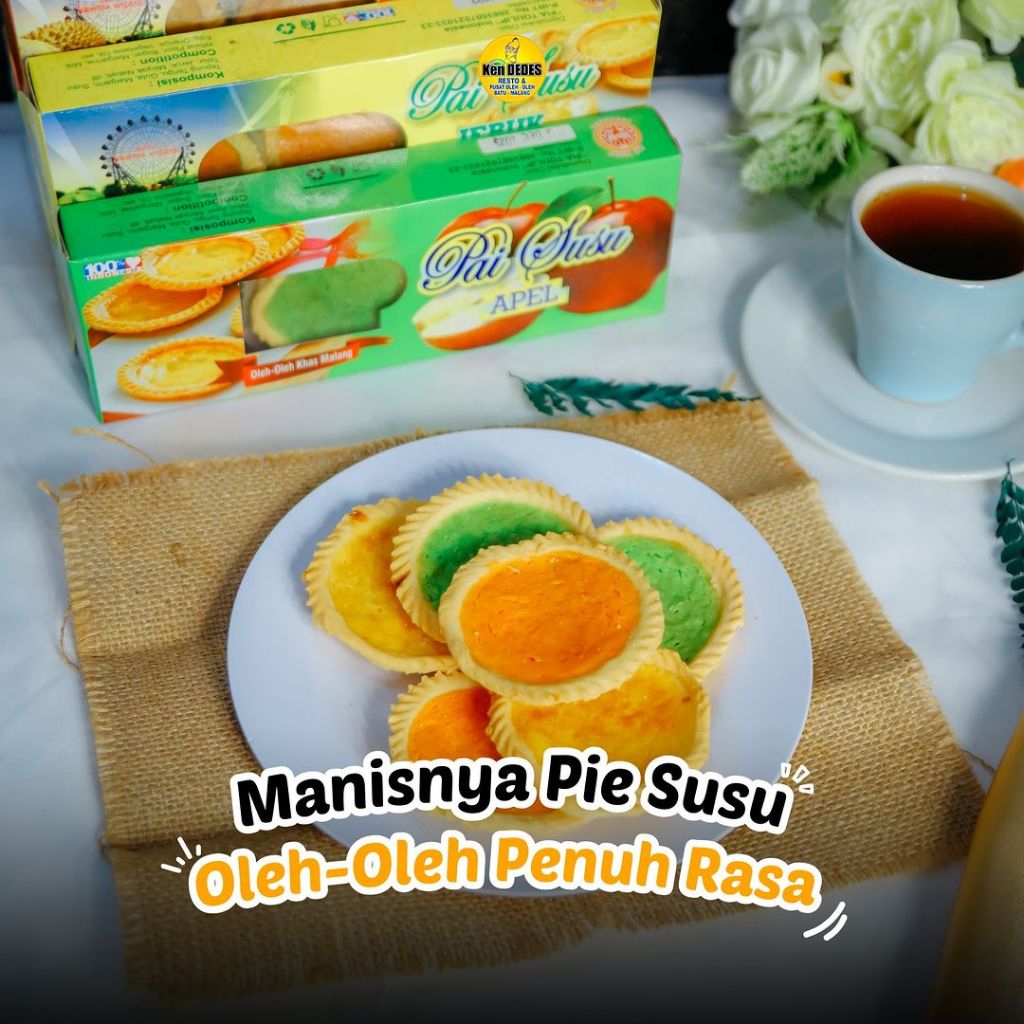 

Kendedes Snack - Pie Susu Malang / PAI SUSU OLEH - OLEH KHAS MALANG