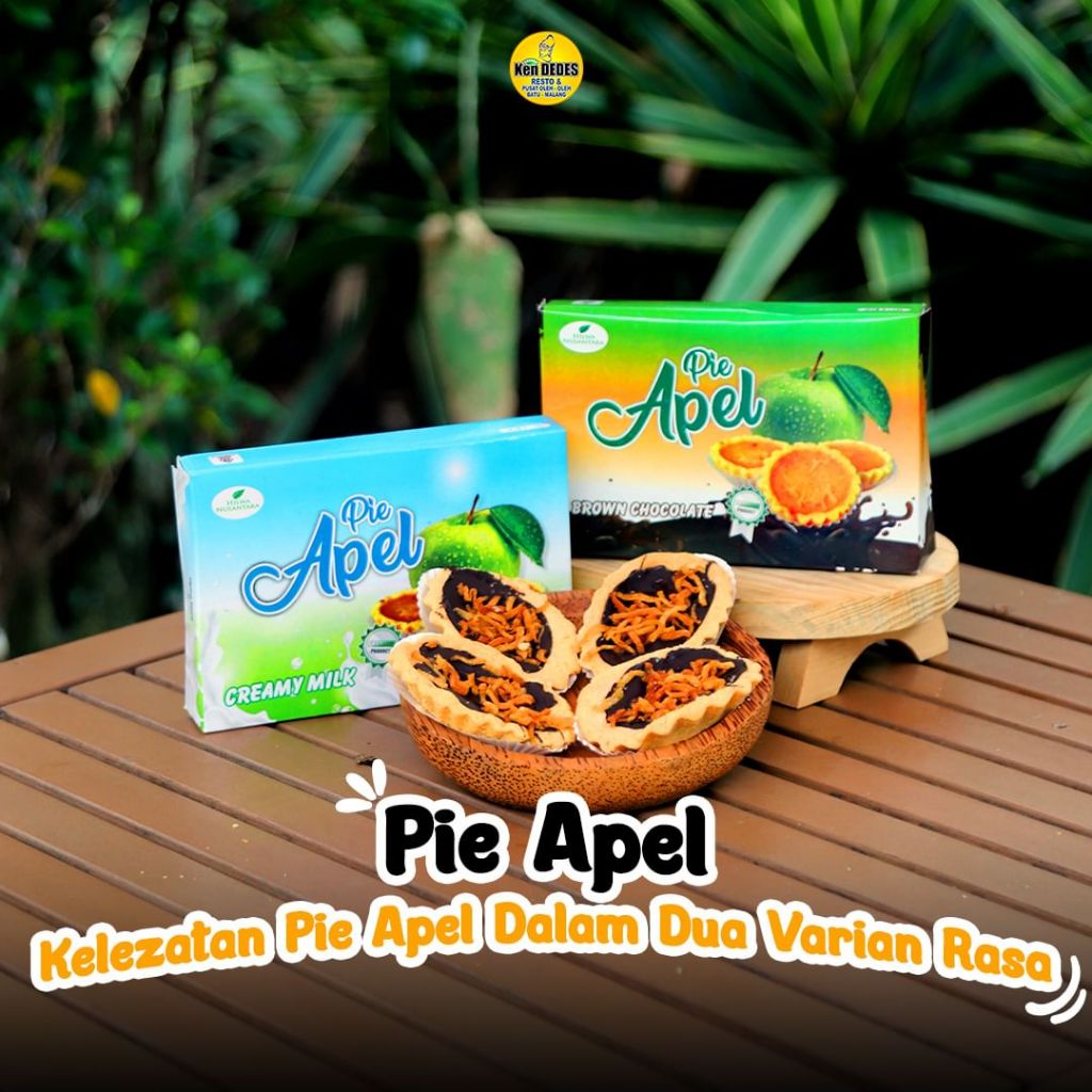 

APELICIOUS Pie Susu Apel oleh-oleh khas Malang