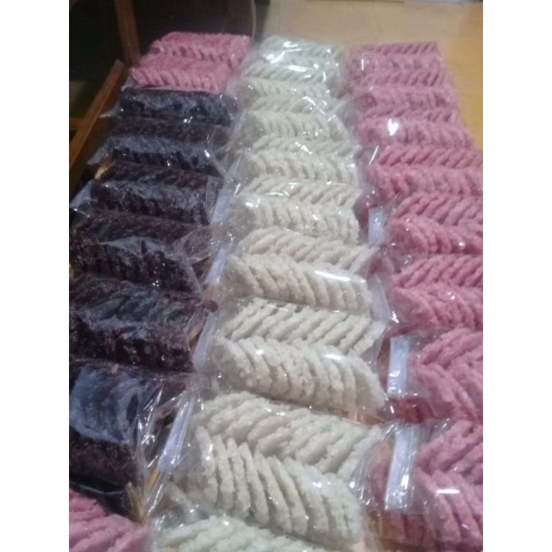 

Rengginang ketan gurih isi 18 pcs Jumbo
