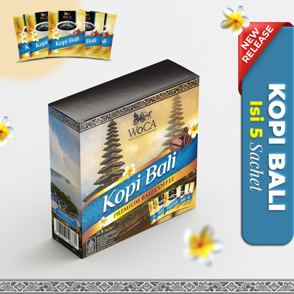 

WoCA Kopi Bali Bubuk Robusta isi 5 Sachets