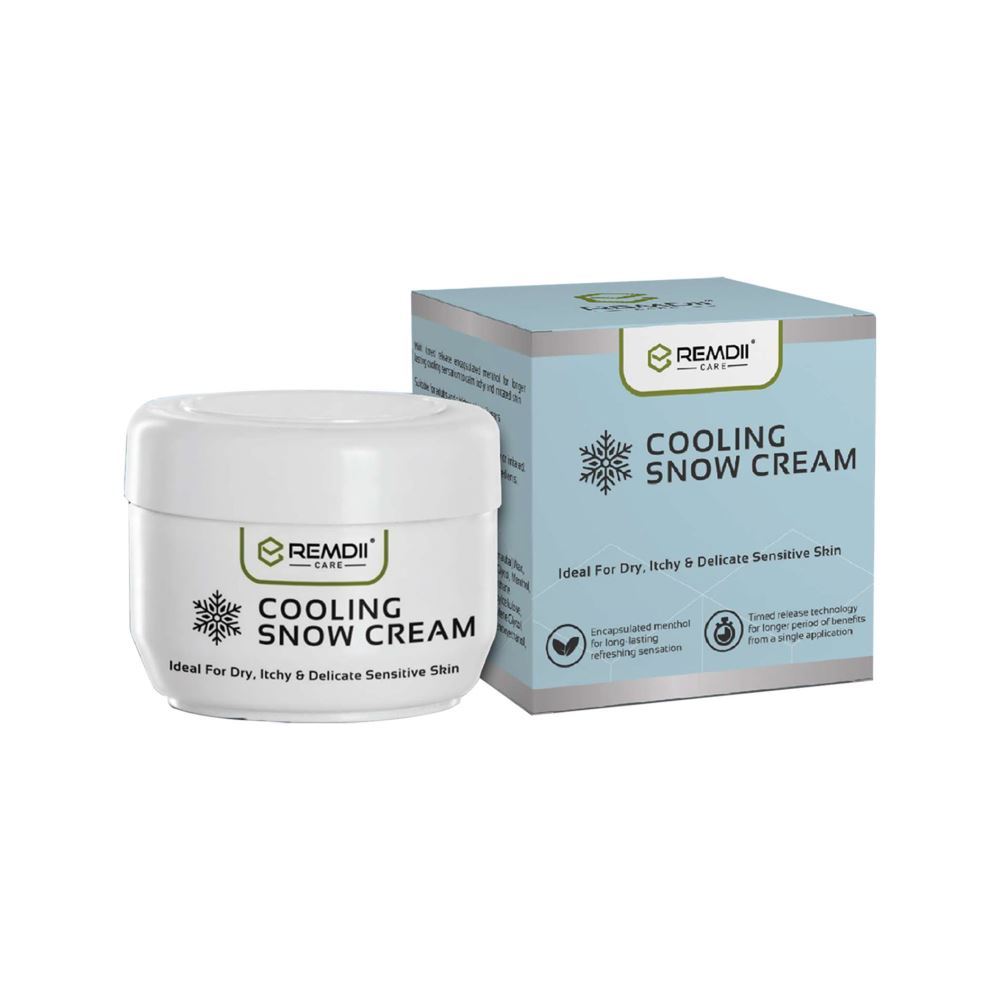 Remdii Cooling Snow Cream For Dry Itchy Delicate Sensitive Eczema Psoriasis Skin