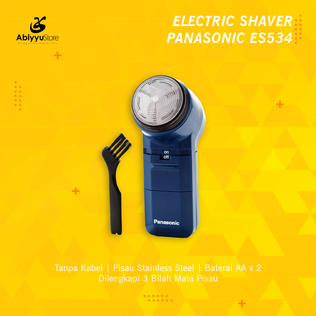 Alat Cukur Elektrik Panasonic ES534 Mesin Pencukur Kumis Jenggot Electric Shaver