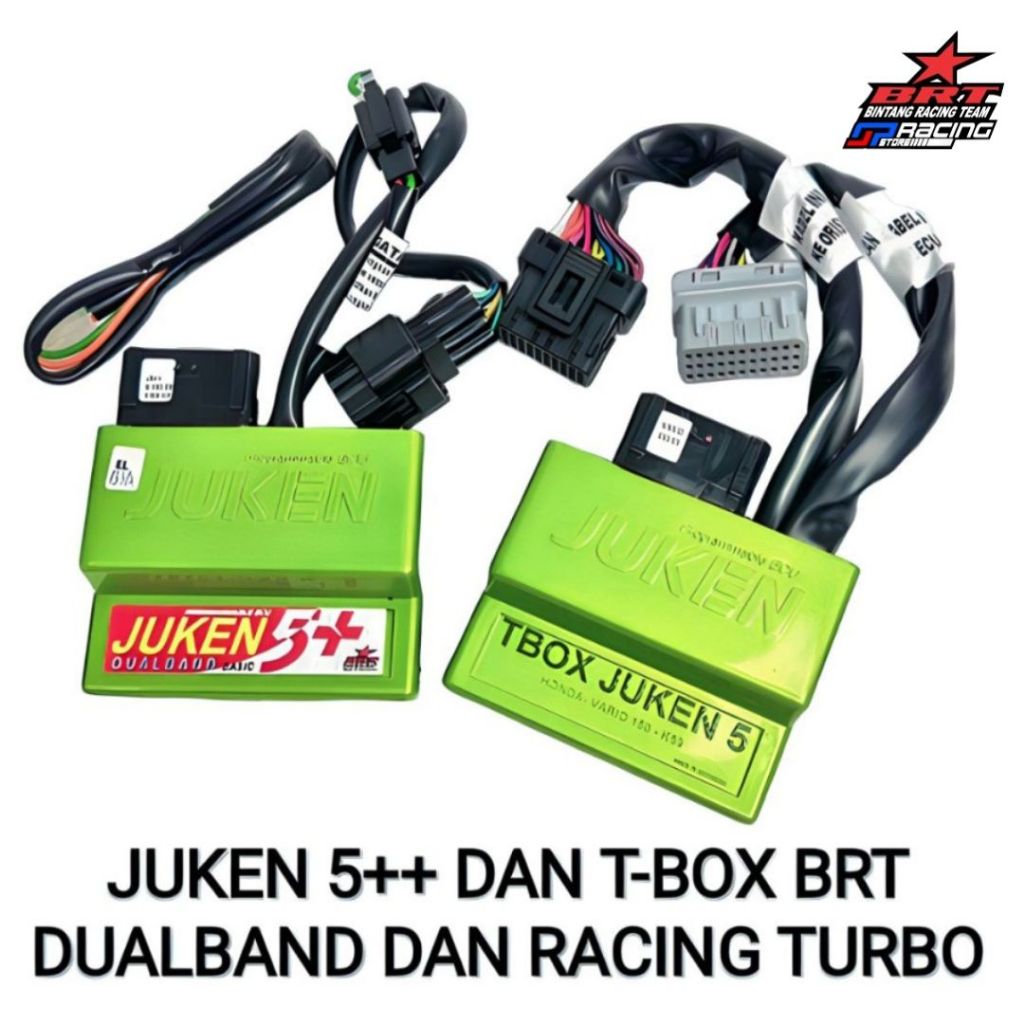 BRT ECU Juken 5++ Racing Turbo (Beat Pop Esp/Scoopy Esp) + Tbox