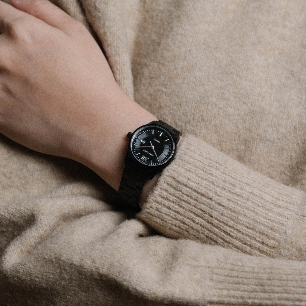 Jam Tangan Rantai Wanita Jean Alexis ZENOS LHT JA112 - Prestige Edition - Black Dial (30mm)