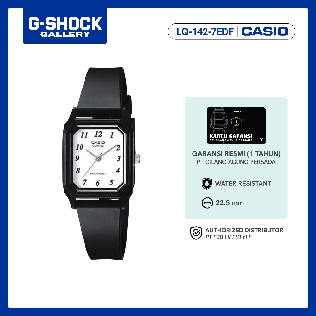 Casio Jam Tangan wanita LQ-142-7EDF Analog