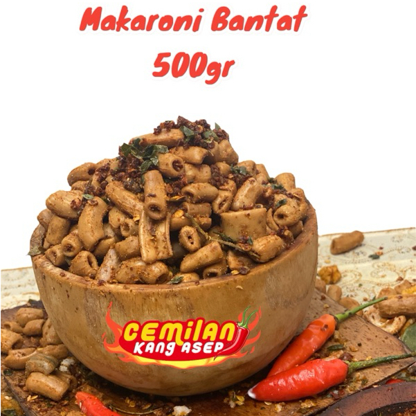 

Makaroni Bantat Kang Asep Pedas Daun Jeruk Kemasan 500gr