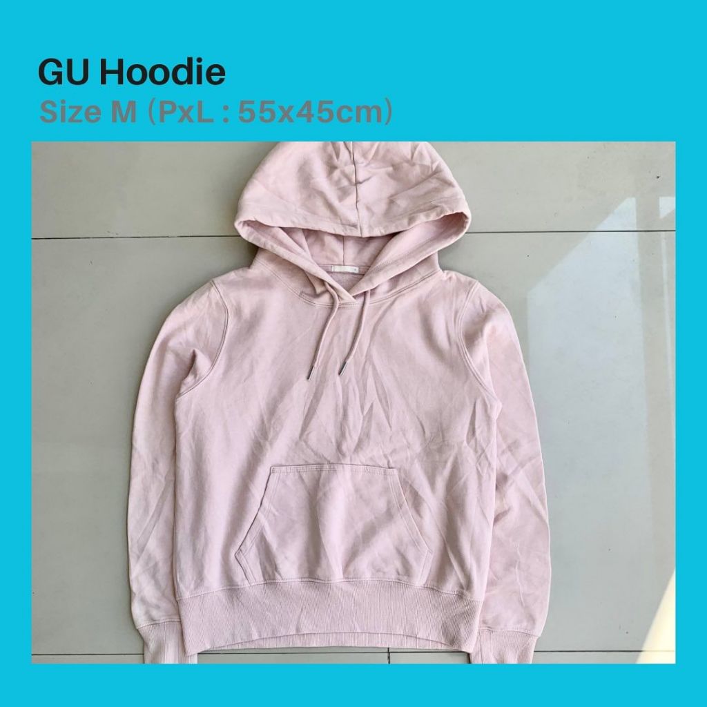 HOODIE BRANDED UNIQLO