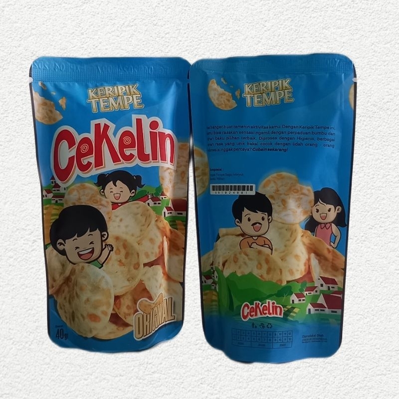 

Keripik Tempe Original Cekelin 50g